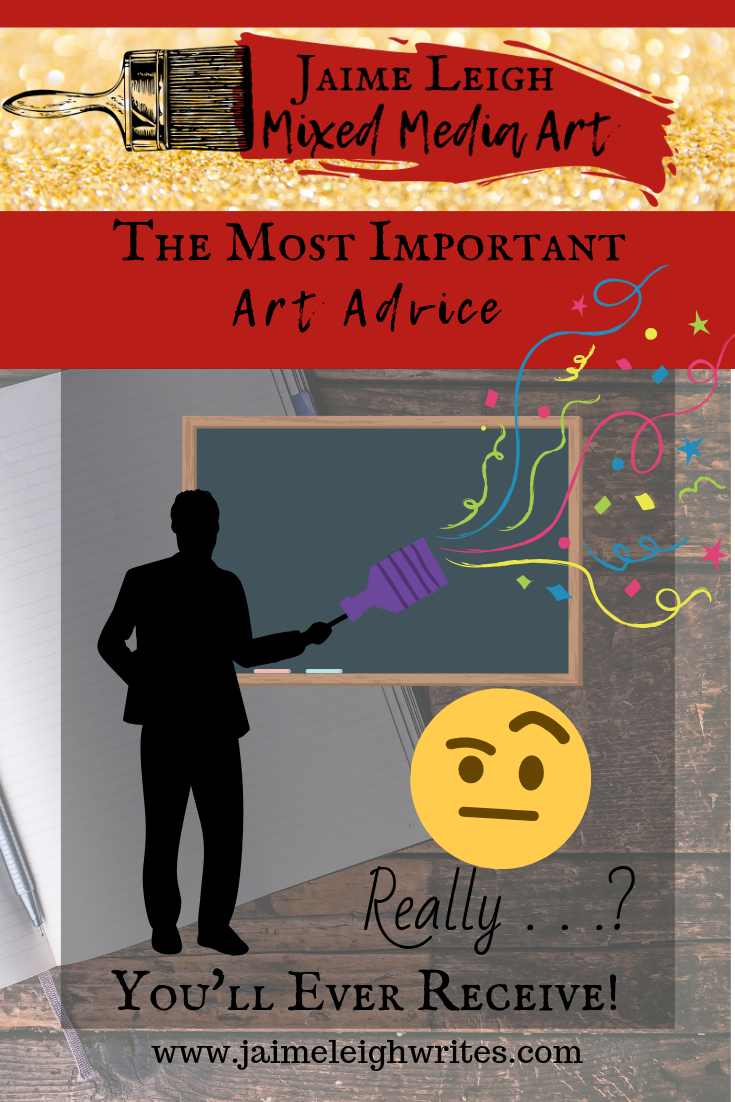 important art advice graphic