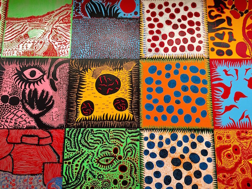Yayoi Kusama Paintings