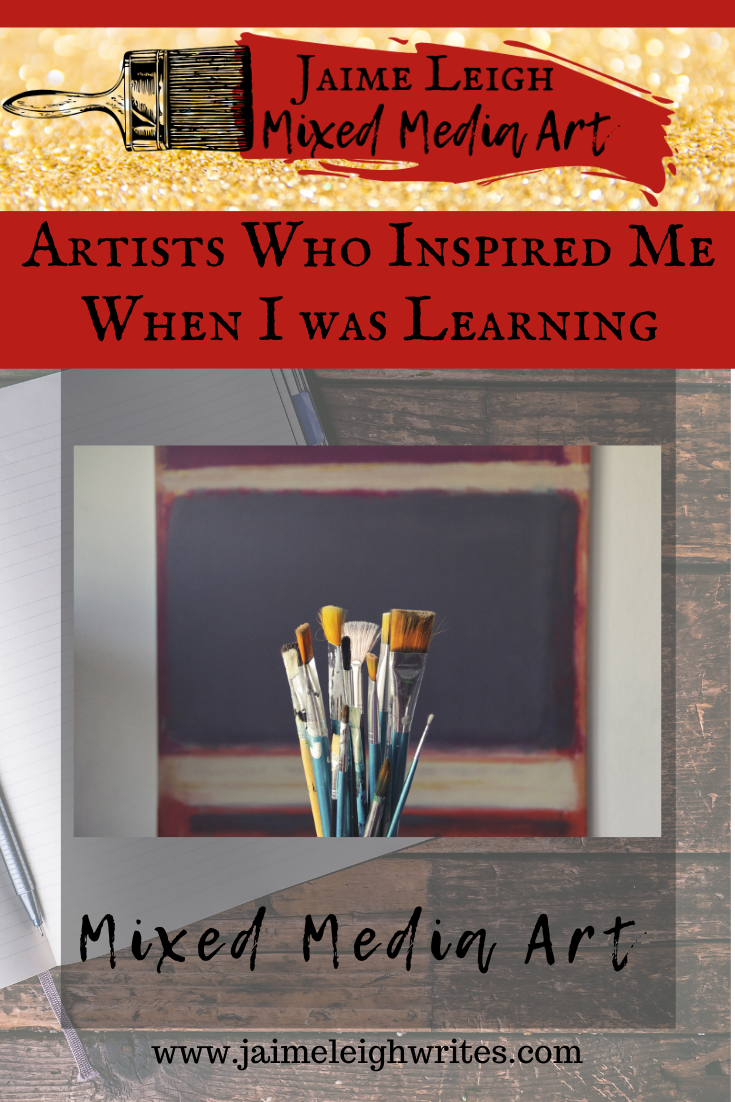 Artists who inspired me graphic