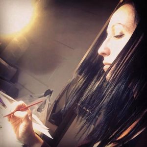 giving paintings as gifts creating art