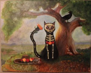 Muerte Cat and Mouse prompt Inspiration